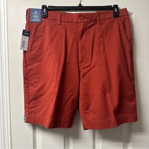Casual Roundtree & Yorke Men's Classic Fit Shorts Rust Brown Inseam 9" Size 36